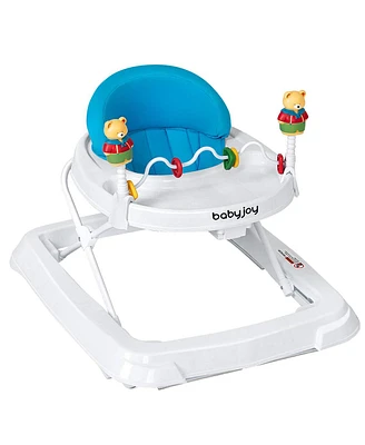 Adjustable Height Removable Folding Portable Baby Walker