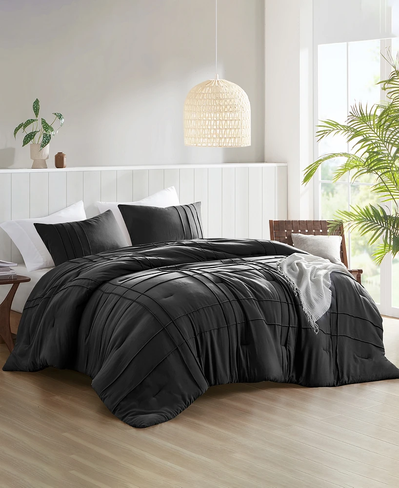 510 Design Porter Washed Pleated 2-Pc. Comforter Set, Twin/Twin Xl
