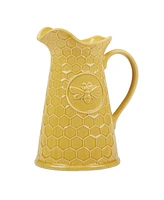 Certified International French Bees Embossed Honeycomb Pitcher