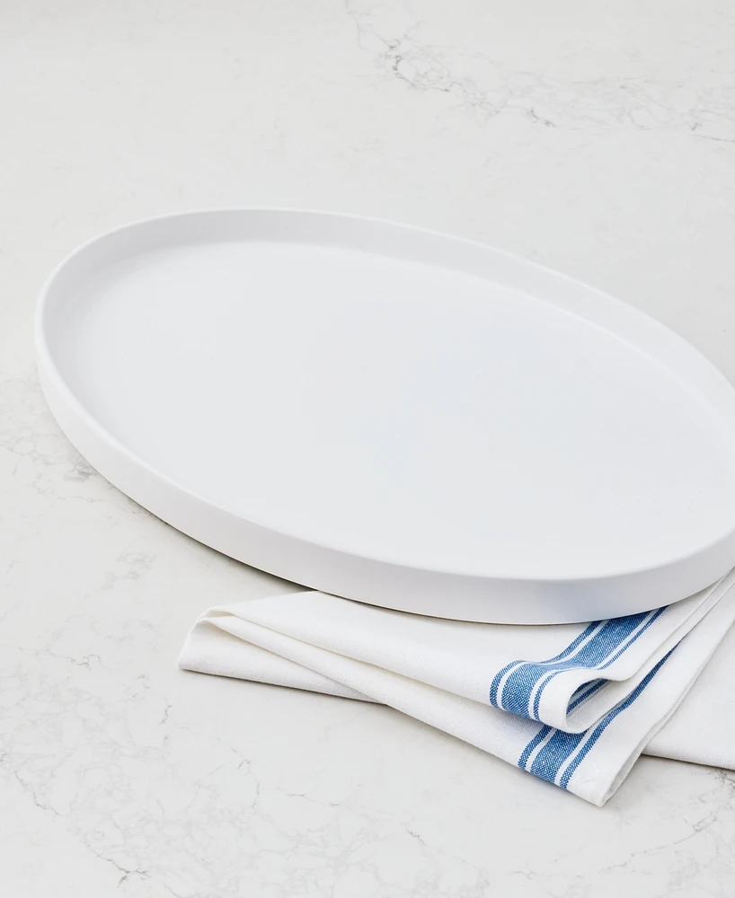 The Cellar Aaden Matte Stackable Oval Serve Platter, Exclusively at Macy's