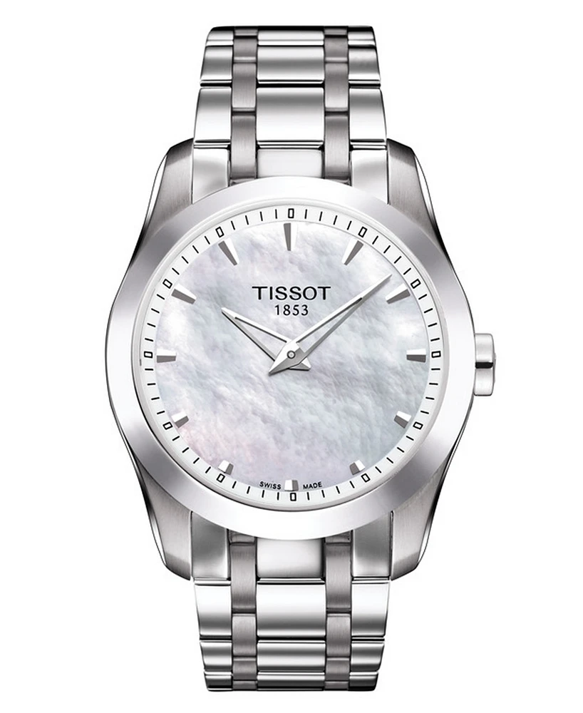 Tissot Swiss Couturier Grande Stainless Steel Bracelet Watch 33mm