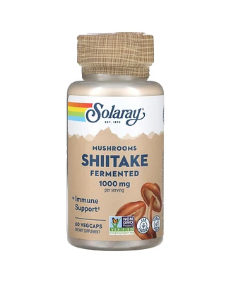 Solaray Fermented Shiitake Mushrooms - 60 VegCaps (500 mg per Capsule)