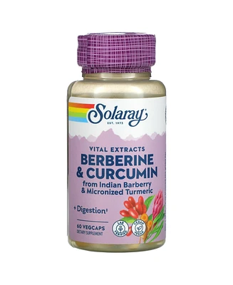 Solaray Vital Extracts Berberine & Curcumin - 60 VegCaps