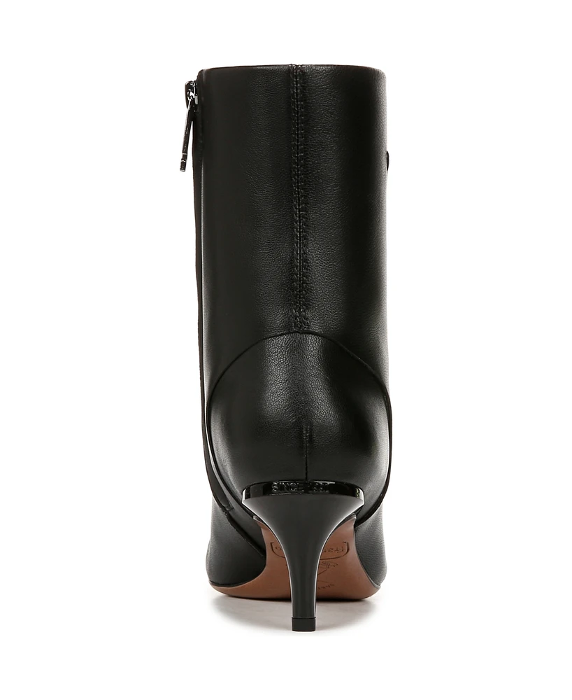 Franco Sarto Women's Anna Pointed Toe Kitten Heel Dress Booties