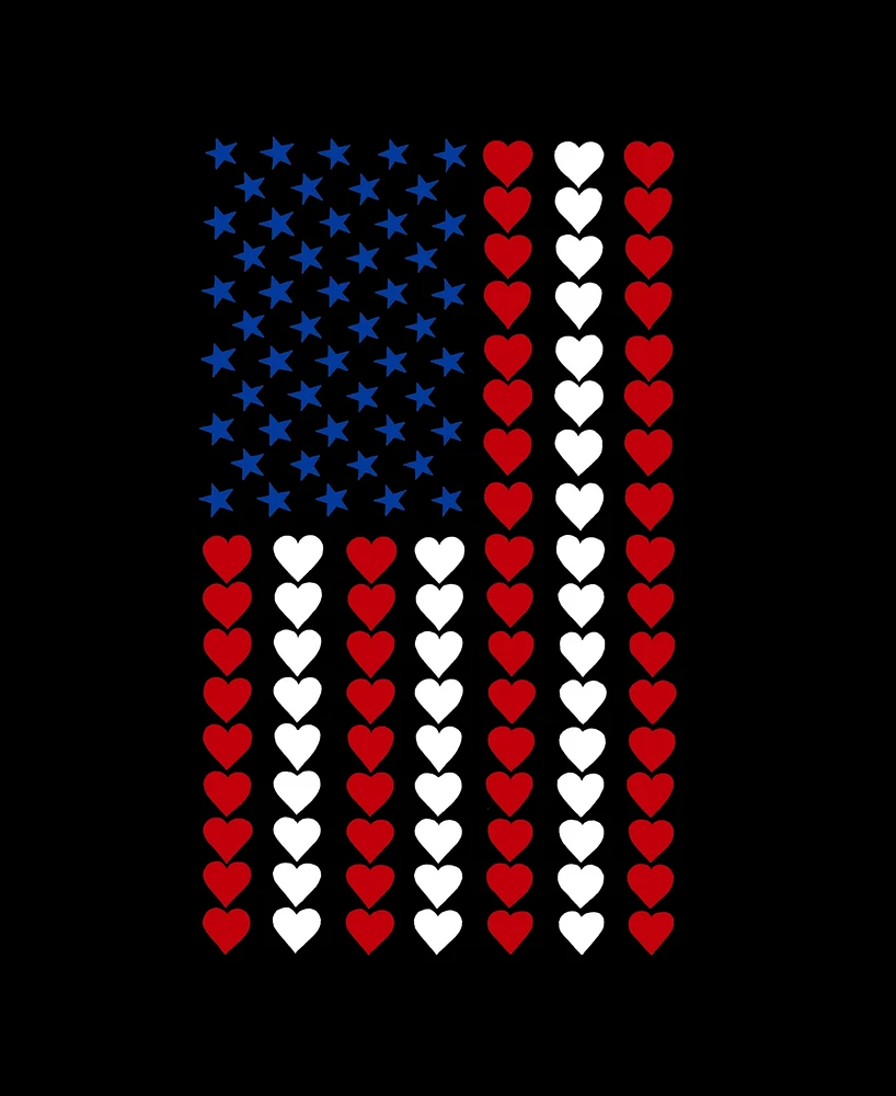 La Pop Art Heart Flag - Men's Word T-Shirt