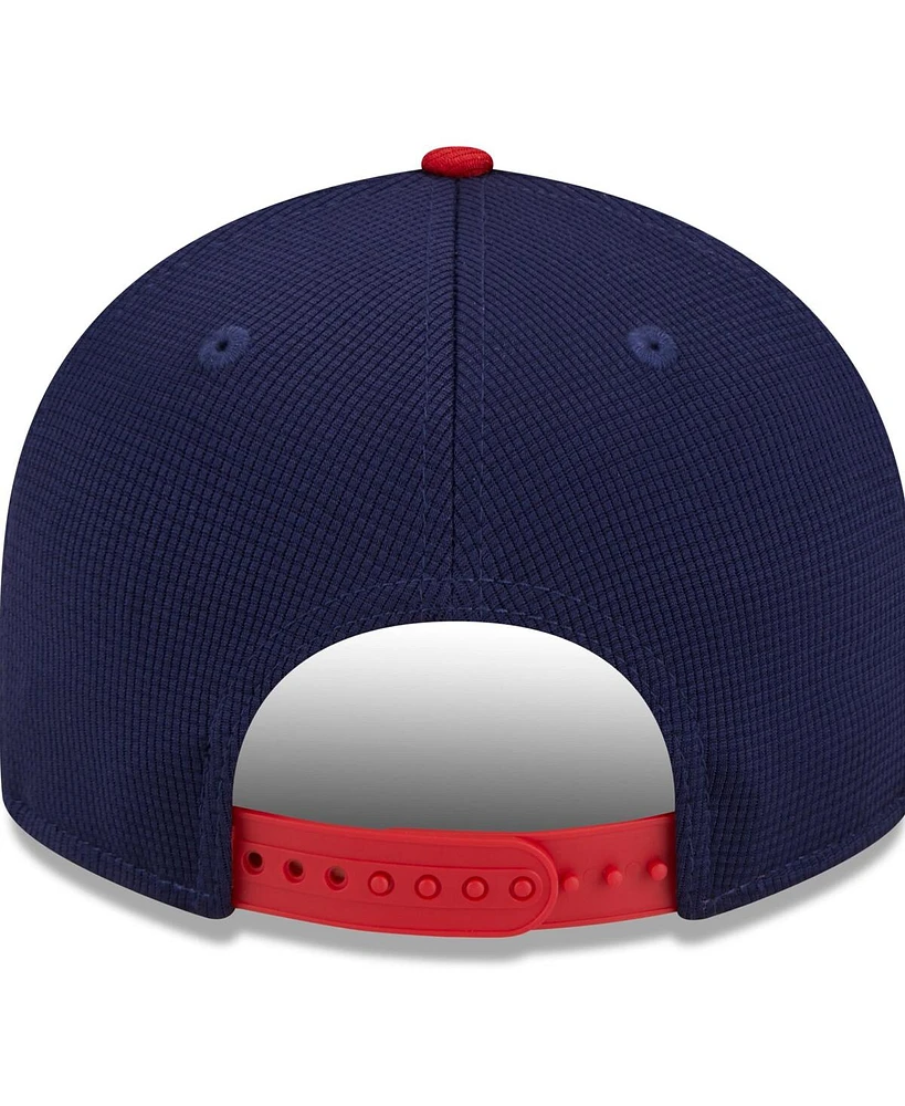 New Era Men's Navy Chicago White Sox 2024 Batting Practice Low Profile 9Fifty Snapback Hat