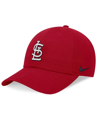 Nike Men's Red St. Louis Cardinals Evergreen Club Adjustable Hat