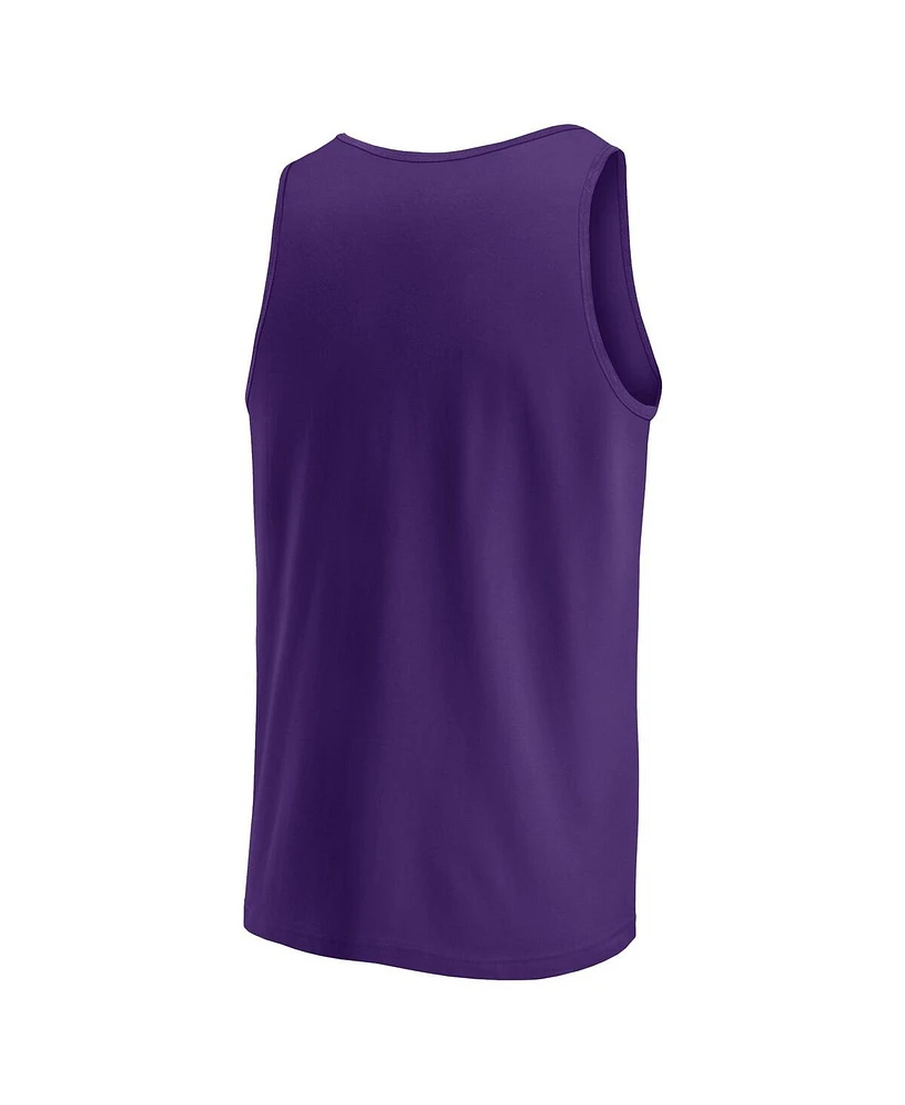Fanatics Branded Men's Purple Lsu Tigers Wild Game Tank Top