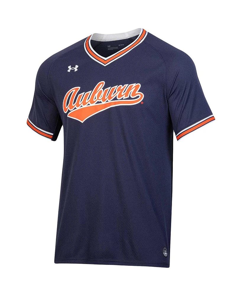 Under Armour Men's Auburn Tigers Softball V-Neck Jersey