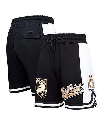 Pro Standard Men's Black Army Black Knights Script Tail Dk 2.0 Shorts
