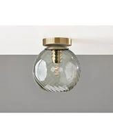 Adesso 9.5" Camden Flush Mount