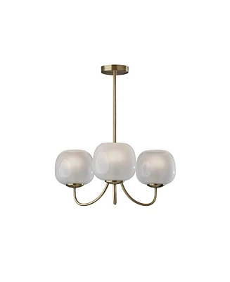 Adesso 24.5" Magnolia Chandelier