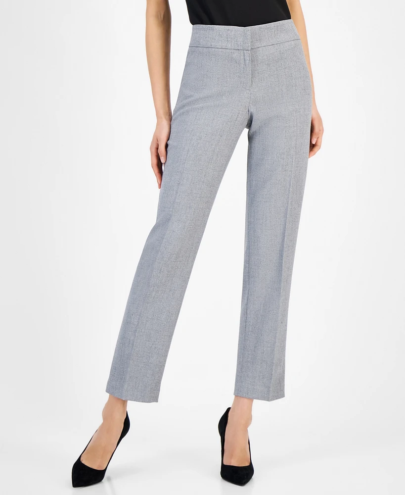 Kasper Women's Stretch Crepe Slim Leg Pant