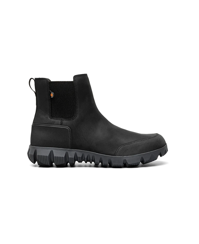 Bogs Men's Arcata Urban Leather Slip-Resistant Chelsea Boots