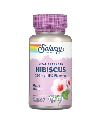 Solaray Vital Extracts Hibiscus - 60 VegCaps