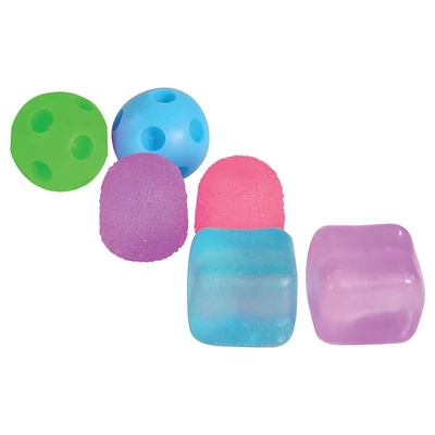 Kaplan Early Learning Schylling NeeDoh Fun Sensory Pack - 6 Pieces