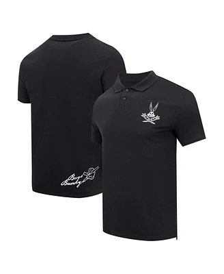 Freeze Max Men's Bugs Bunny Black Looney Tunes Freshen Up Polo