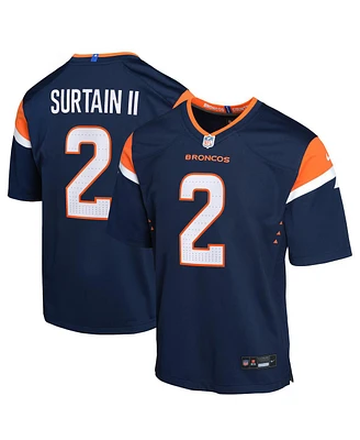 Nike Big Boys and Girls Patrick Surtain Ii Denver Broncos Alternate Game Jersey
