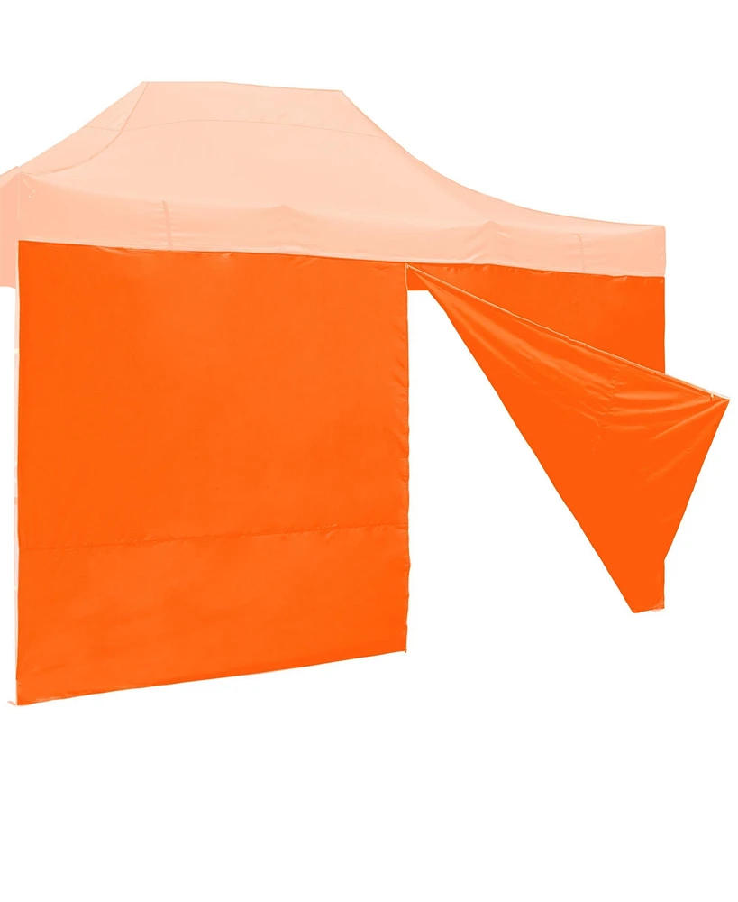 InstaHibit 1 Pack Side Wall for 10x15 Ft Ez Pop Up Canopy Tent UV50+ Zipper Pool