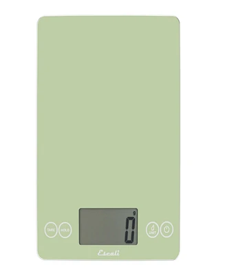 Escali Arti Classic Up to 15lbs. Glass Digital Kitchen Scale and 50% larger Display