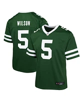 Nike Big Boys and Girls Garrett Wilson Legacy Green New York Jets Game Jersey