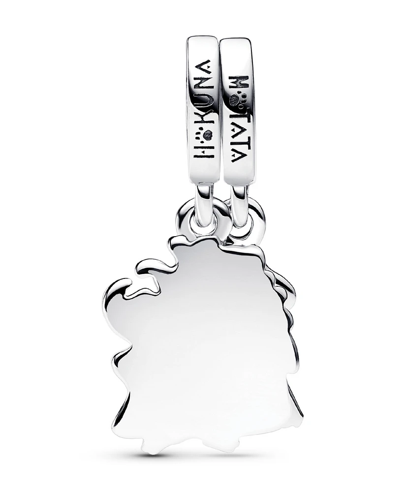 Pandora Sterling Silver The Lion King Timon Pumbaa Splittable Dangle Charm
