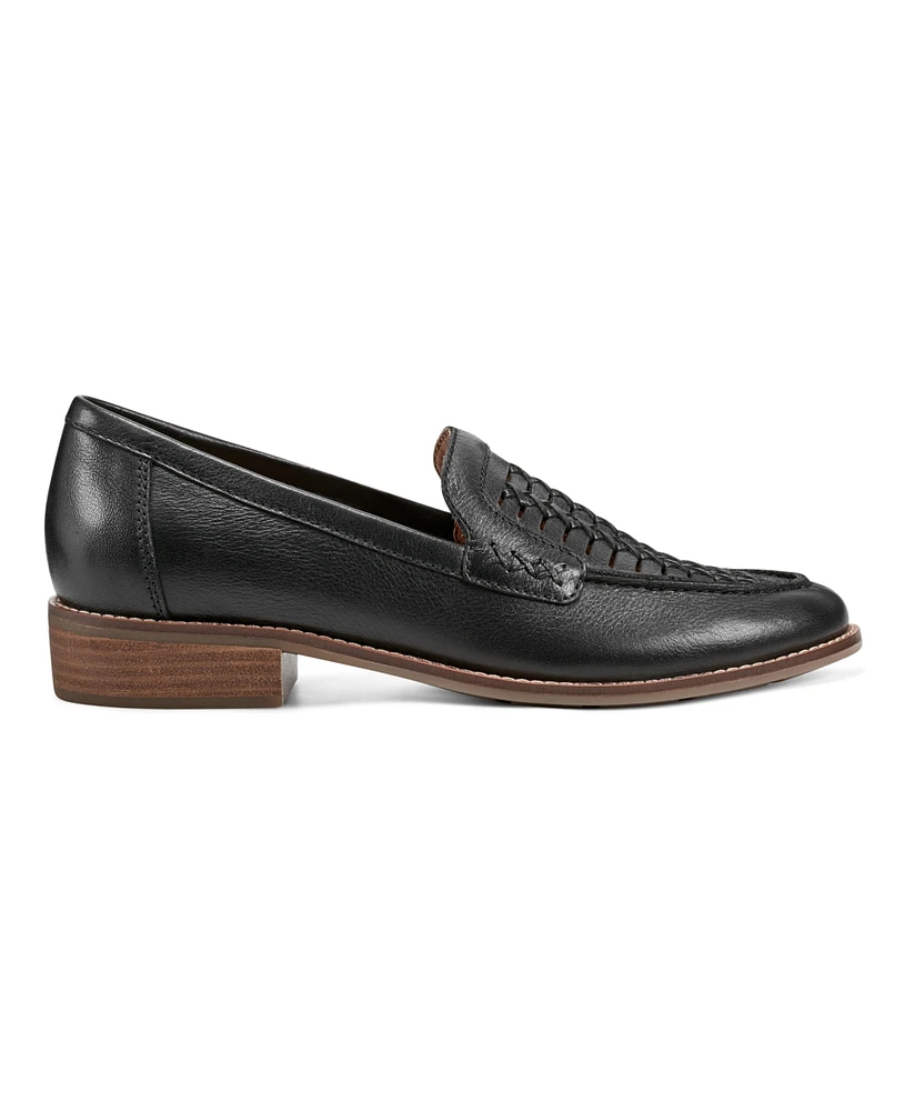 Earth Women's Elona Woven Slip-on Loafers