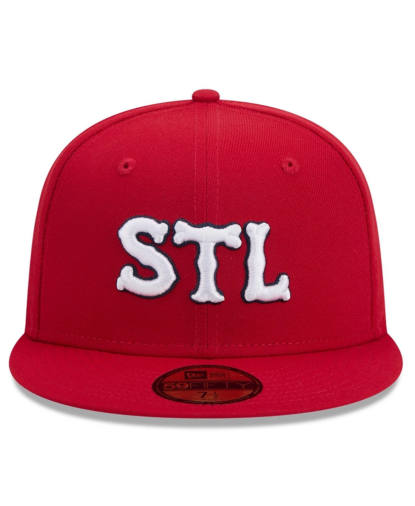 New Era Men's St. Louis Cardinals 2024 City Connect 59FIFTY Fitted Hat