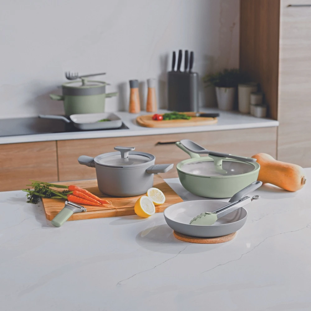 BergHOFF Balance Non-stick Ceramic Frying Pan 11", Recycled Aluminum