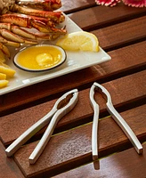 Rsvp International Endurance 18/8 Stainless Steel 6x1.5" 2 Piece Crab Cracker Set