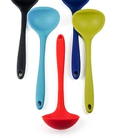 Rsvp International Silicone Coated Steel 11x3.5" Ela Series Turquoise Ladle