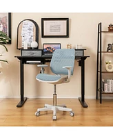 Kids Desk Chair Swivel Mesh Children Computer with Adjustable Height