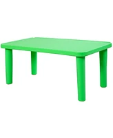 Kids Portable Plastic Table and Play Activity School Home Furniture