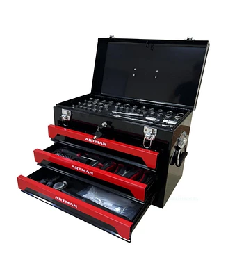 3 Drawers Tool Box With Tool Set