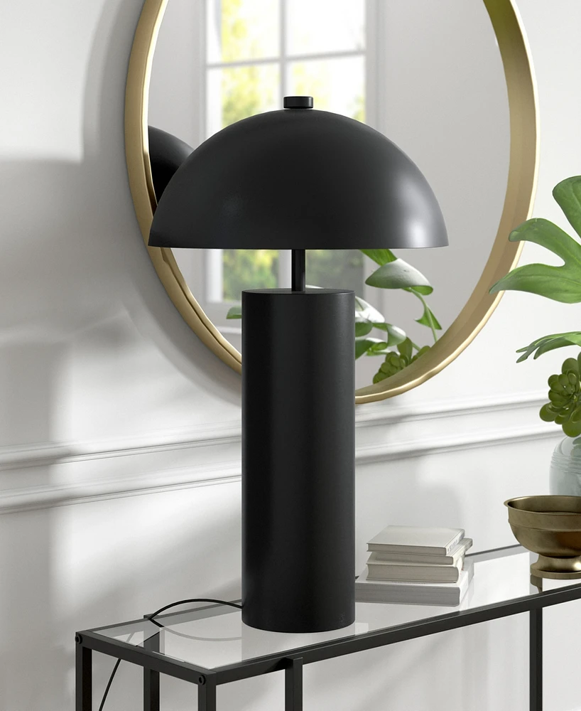 Hudson & Canal York 27" Tall Table Lamp with Metal Shade