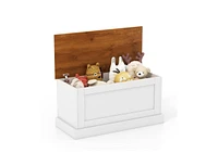 Spacious Storage Trunk with Metal Safety Hinge for Home Organization
