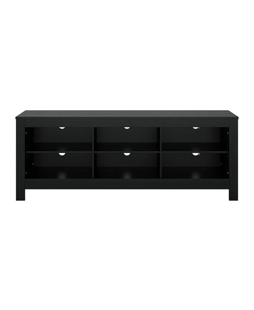 Amber & Emily Tv Stand with Open Shelves for TVs up to 85"