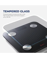 Smart Body Weight, Fat, and Bmi Composition Scale with Bluetooth & Free SunnyFit App