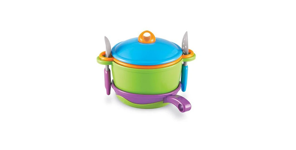 Learning Resources New Sprouts Cook It! - 6 Piece Toy Cooking Set
