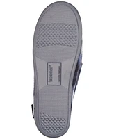 Isotoner Men's Plaid Fleece Cameron Moccasin Slippers