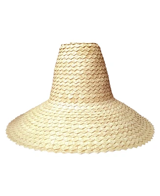 Brunna.co Kemala Palm Straw Hat In Natural Beige