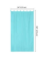 54"x108" Outdoor Privacy Curtain Drape Tab Top UV30+ Patio Lanai Pergola 8 Piece
