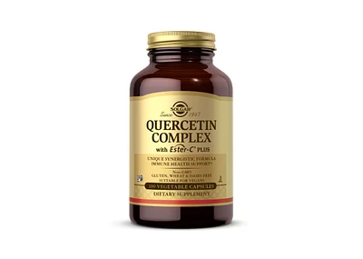 Solgar Quercetin Complex with Ester-c Plus Vegetable Capsules, 100 Veg Caps