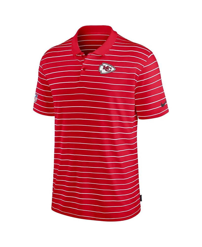 Nike Men's Red Kansas City Chiefs 2022 Sideline Lock Up Victory Performance Polo