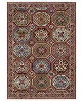 Oriental Weavers Hastings HA05R 2'3x7'6 Runner Area Rug