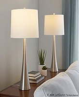 Lumisource Diana 29" Contemporary Metal - Set of 2 Table Lamp