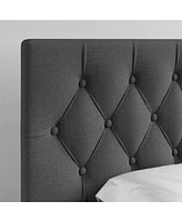 Boyd Sleep Boyd Salerno Upholstered Platform Bed Frame with Storage Drawers
