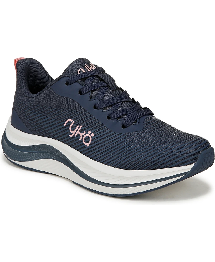 Ryka Women's Genuine Lace Up Walking Sneakers