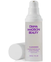 Diana Madison Beauty Travel-Size Cleansed Ginkgo Purifying Gel Facial Cleanser, 30 ml