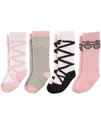 Luvable Friends Baby Girls Socks Set, Ballet, 12-24 Months